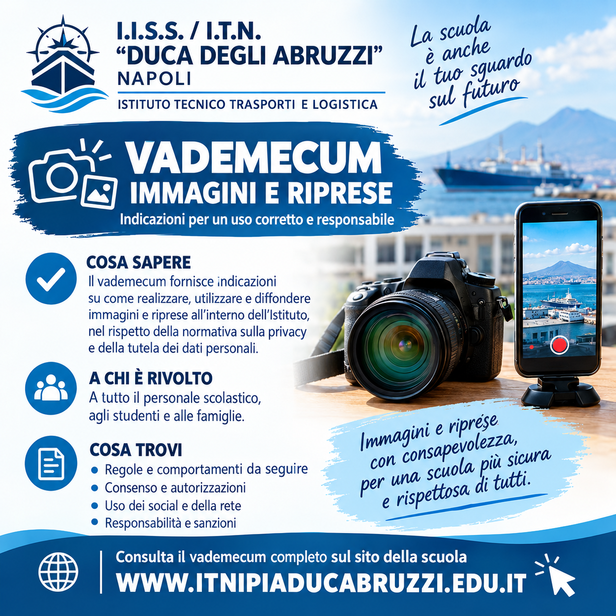 A.S. 2026/2027 - Vademecum Immagini e Riprese